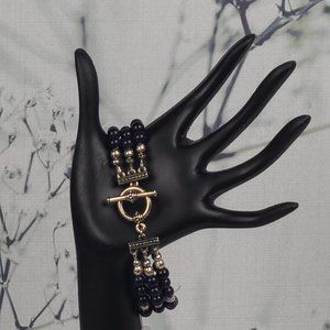 Swarovski Bead 3 strand bracelet